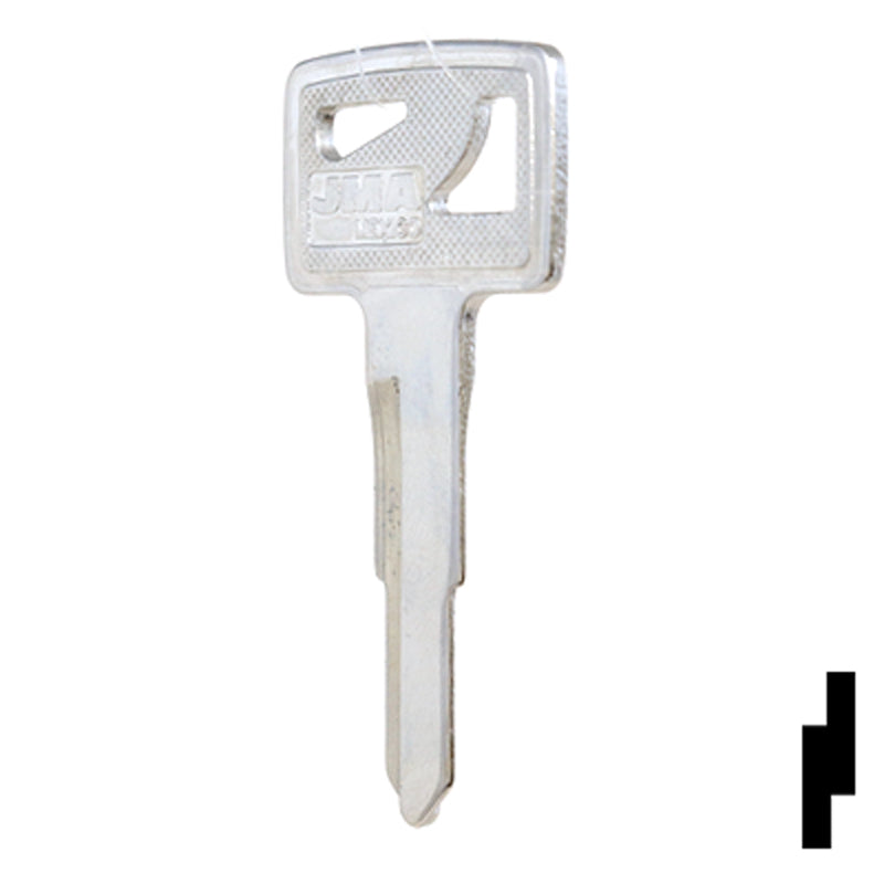 Uncut Key Blank | Honda | HOND-19D Automotive Key JMA USA