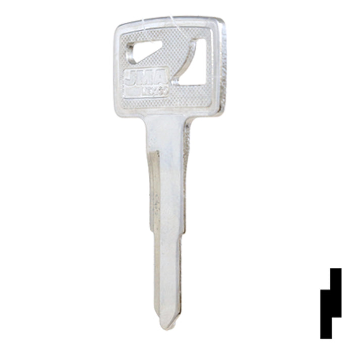 Uncut Key Blank | Honda | HOND-19D Automotive Key JMA USA