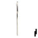 Uncut Key Blank | Honda | HOND-19D Automotive Key JMA USA