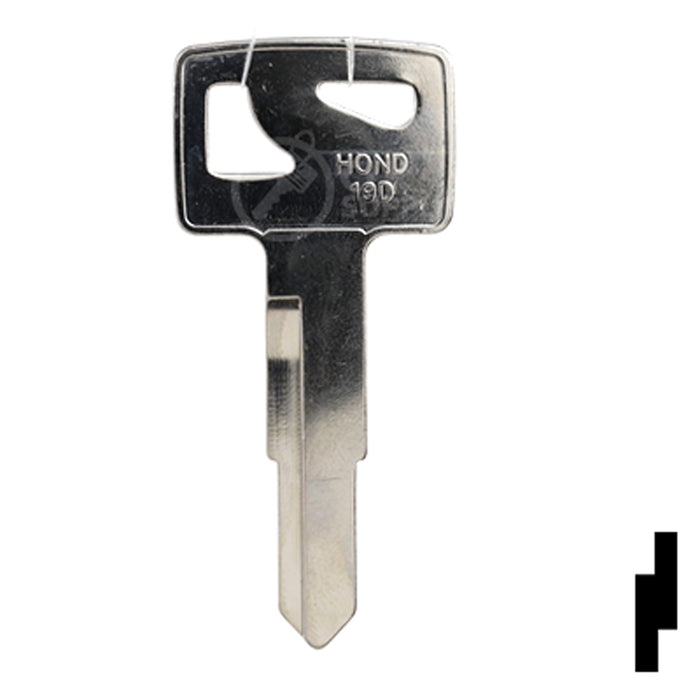 Uncut Key Blank | Honda | HOND-19D Automotive Key JMA USA