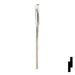 Uncut Key Blank | Honda | HOND-19D Automotive Key JMA USA
