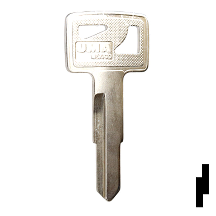 Uncut Key Blank | Honda | HOND-19D Automotive Key JMA USA