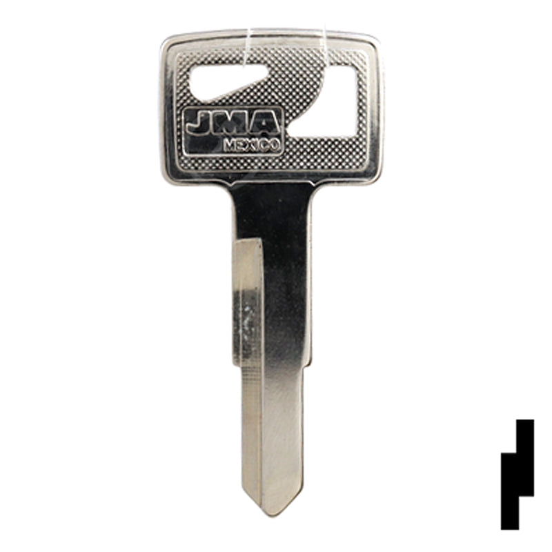 Uncut Key Blank | Honda | HOND-19D Automotive Key JMA USA