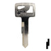 Uncut Key Blank | Honda | HOND-19D Automotive Key JMA USA