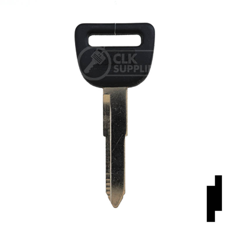 Uncut Key Blank | Honda Plastic Head | HD90-P, HOND-10P Automotive Key JMA USA
