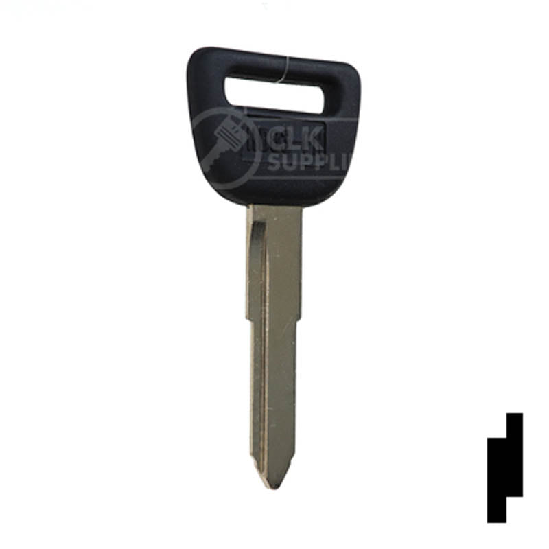 Uncut Key Blank | Honda Plastic Head | HD90-P, HOND-10P Automotive Key JMA USA
