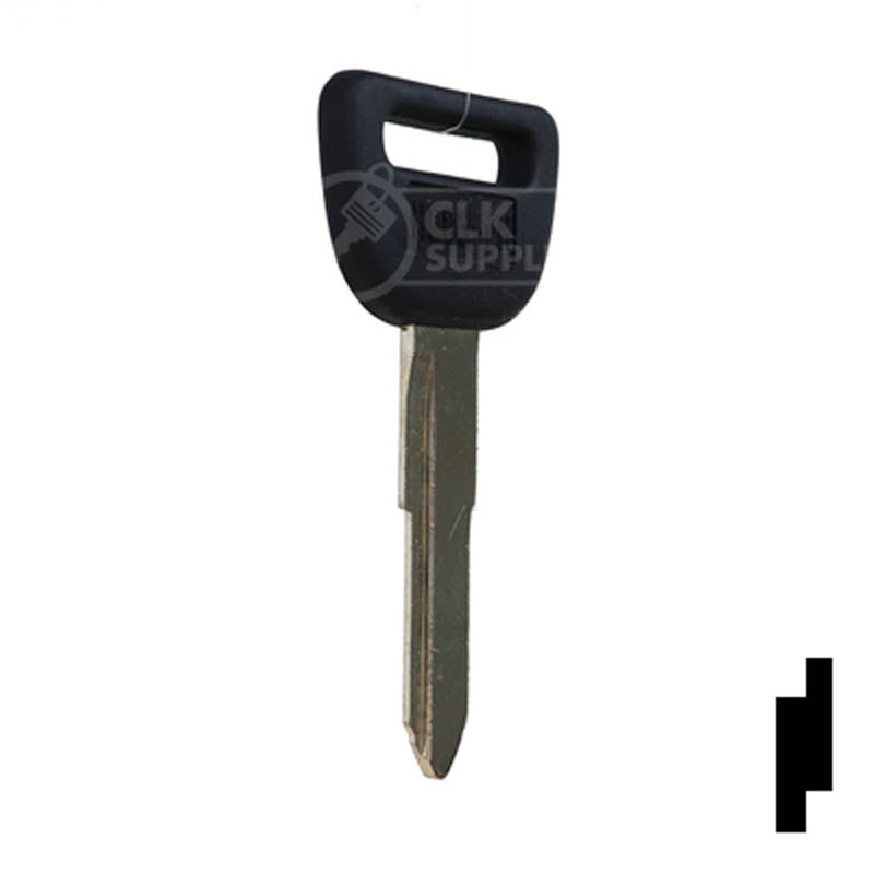 Uncut Key Blank | Honda Plastic Head | HD90-P, HOND-10P Automotive Key JMA USA