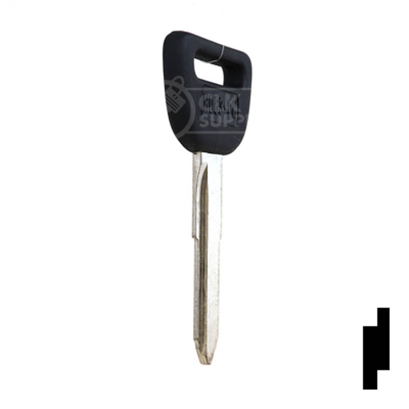 Uncut Key Blank | Honda Plastic Head | HD90-P, HOND-10P Automotive Key JMA USA