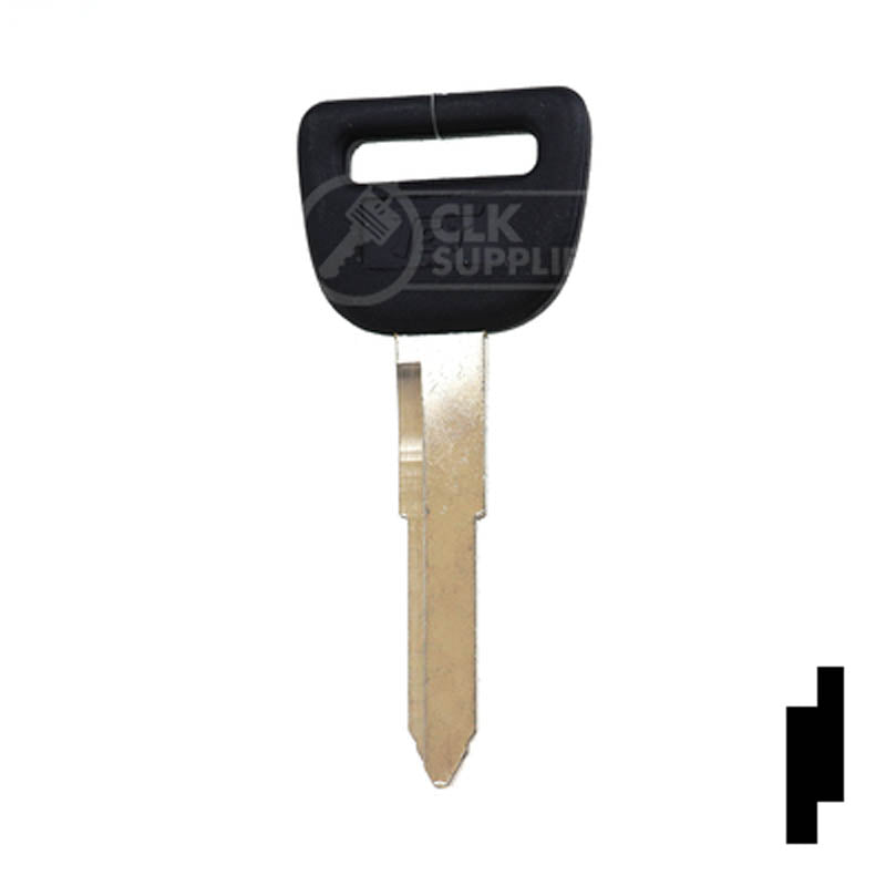 Uncut Key Blank | Honda Plastic Head | HD90-P, HOND-10P Automotive Key JMA USA