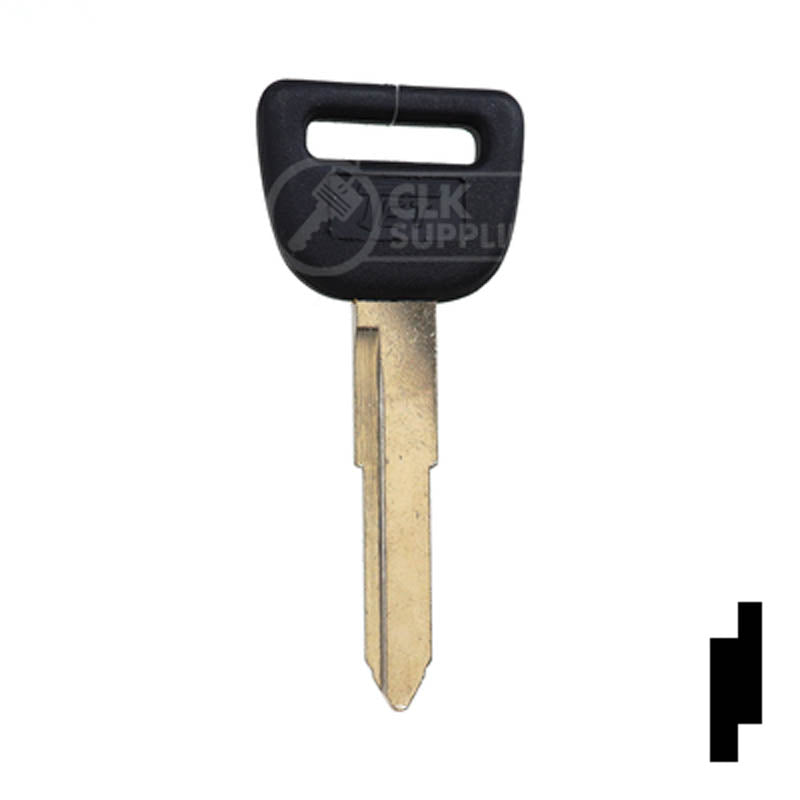 Uncut Key Blank | Honda Plastic Head | HD90-P, HOND-10P Automotive Key JMA USA