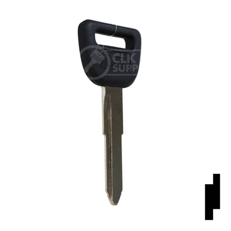 Uncut Key Blank | Honda Plastic Head | HD90-P, HOND-10P Automotive Key JMA USA