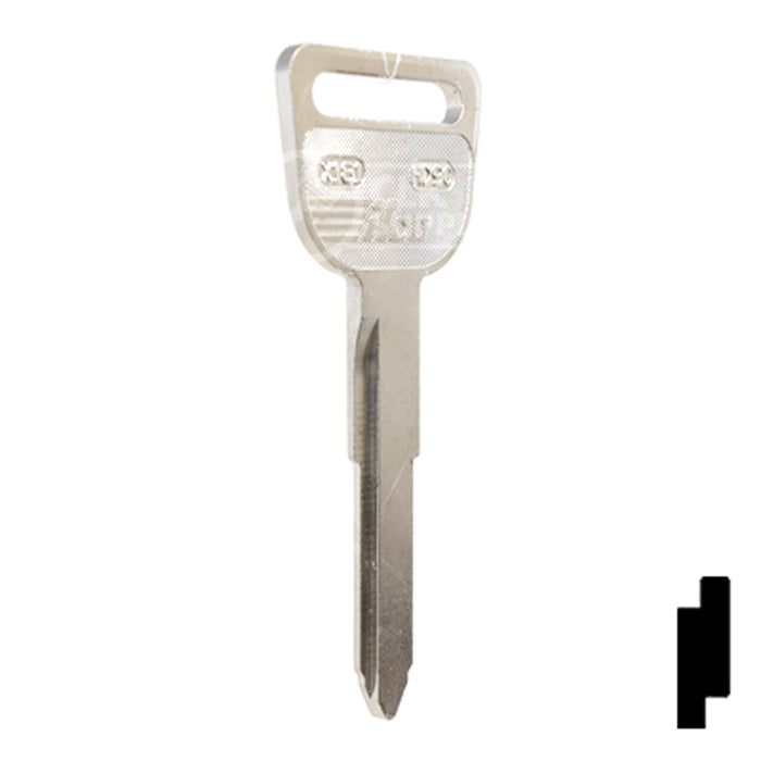 Uncut Key Blank | Honda | X181, HD90 Automotive Key Ilco