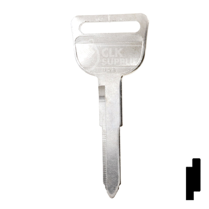 Uncut Key Blank | Honda | X181, HD90 Automotive Key Ilco