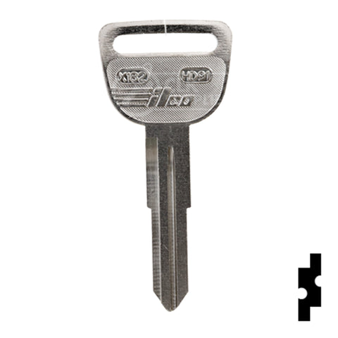 Uncut Key Blank | Honda | X182, HD91