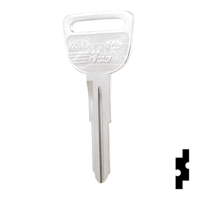 Uncut Key Blank | Honda | X182, HD91 Automotive Key Ilco