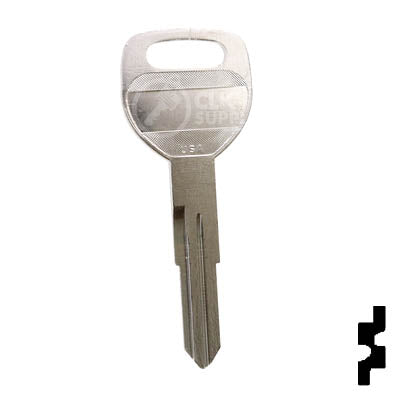 Uncut Key Blank | Honda | X214, HD103 Automotive Key Ilco