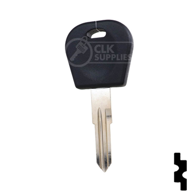 Uncut Key Blank | HU46T2 | Cadillac Catera 1997 - 2001 Automotive Key LockVoy