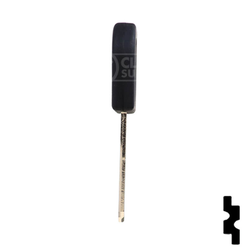 Uncut Key Blank | HU46T2 | Cadillac Catera 1997 - 2001 Automotive Key LockVoy
