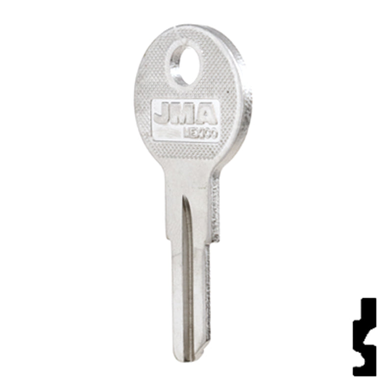 Uncut Key Blank | Hudson, Briggs & Straton | HUD4-NP,1098X Automotive Key JMA USA