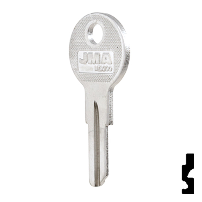 Uncut Key Blank | Hudson, Briggs & Straton | HUD4-NP,1098X Automotive Key JMA USA