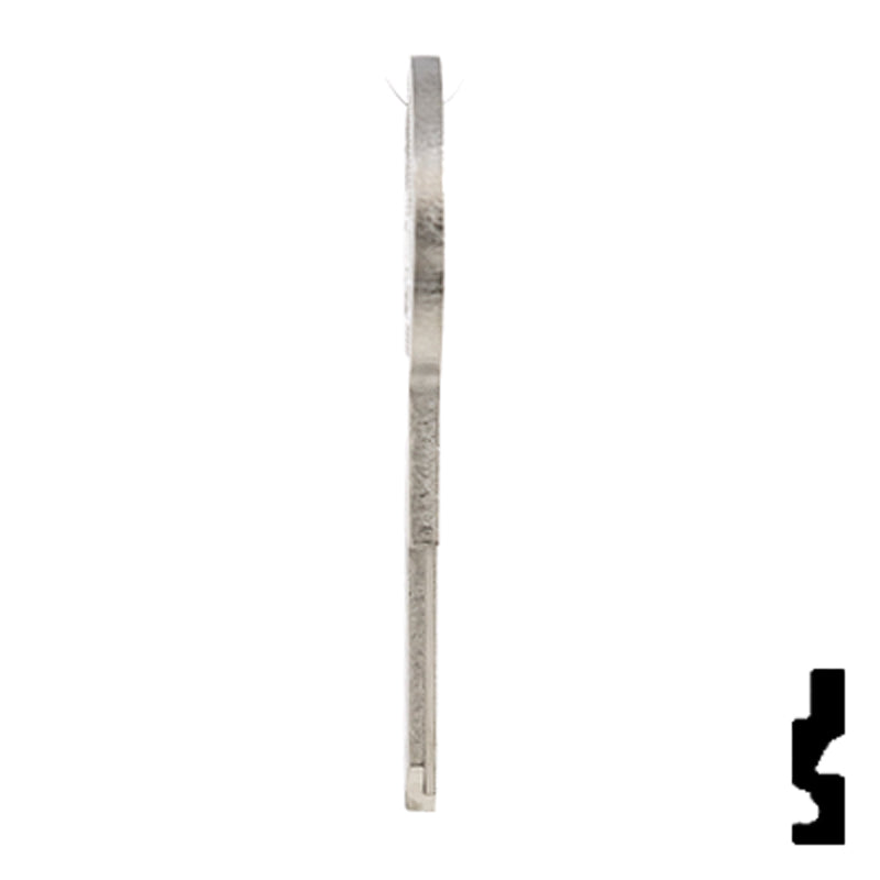 Uncut Key Blank | Hudson, Briggs & Straton | HUD4-NP,1098X Automotive Key JMA USA