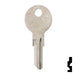 Uncut Key Blank | Hudson, Briggs & Straton | HUD4-NP,1098X Automotive Key JMA USA