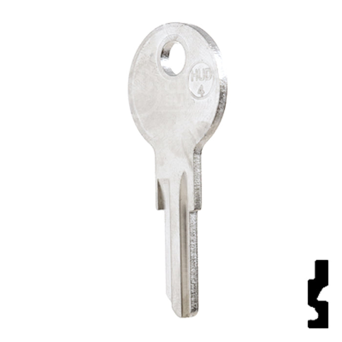 Uncut Key Blank | Hudson, Briggs & Straton | HUD4-NP,1098X Automotive Key JMA USA