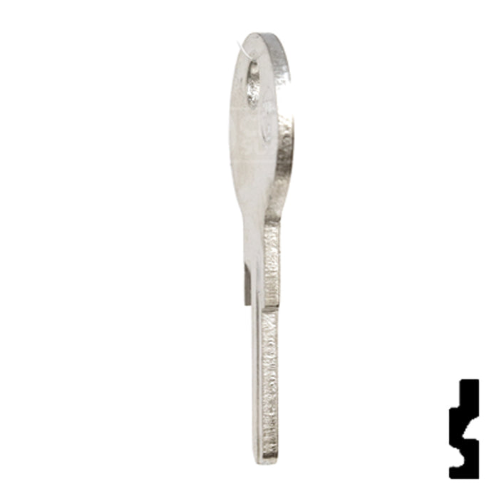 Uncut Key Blank | Hudson, Briggs & Straton | HUD4-NP,1098X Automotive Key JMA USA