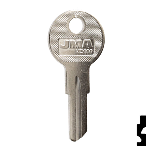 Uncut Key Blank | Hudson, Briggs & Straton | HUD4-NP,1098X Automotive Key JMA USA