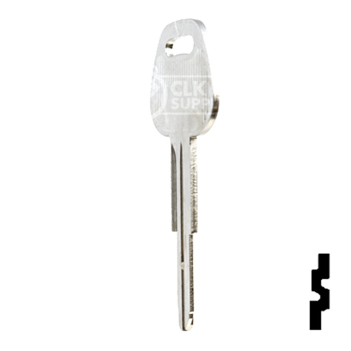 Uncut Key Blank | Hyundai, Mitsubishi | X196, HY5 Automotive Key Ilco