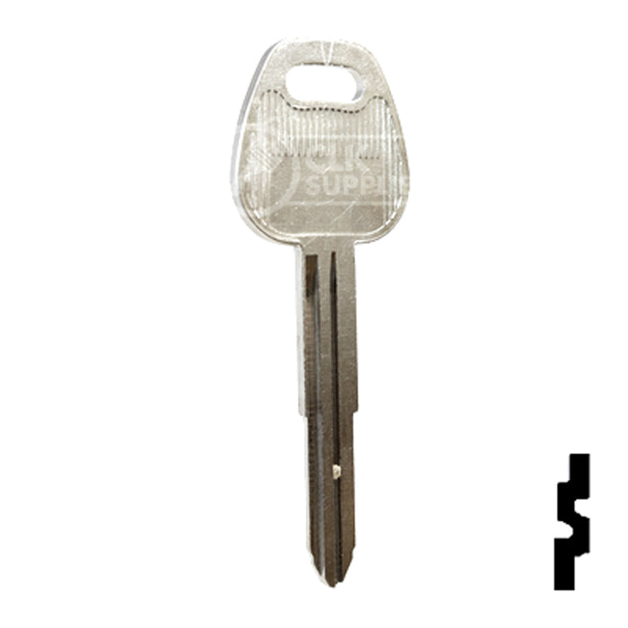 Uncut Key Blank | Hyundai, Mitsubishi | X196, HY5 Automotive Key Ilco