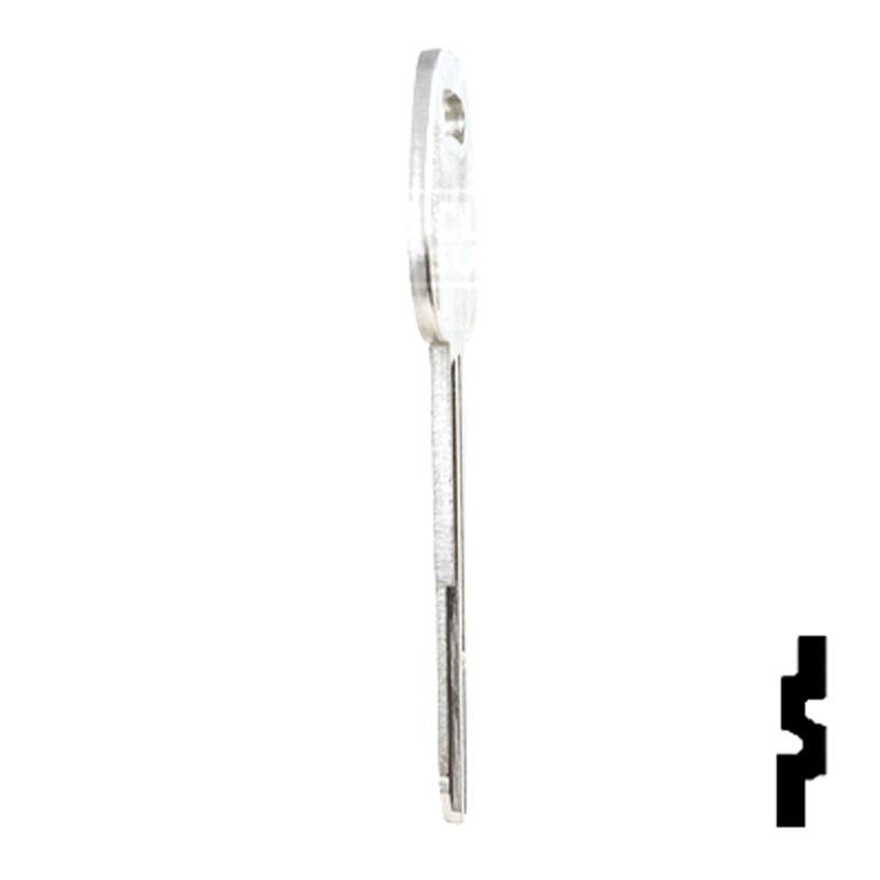 Uncut Key Blank | Hyundai, Mitsubishi | X196, HY5 Automotive Key Ilco