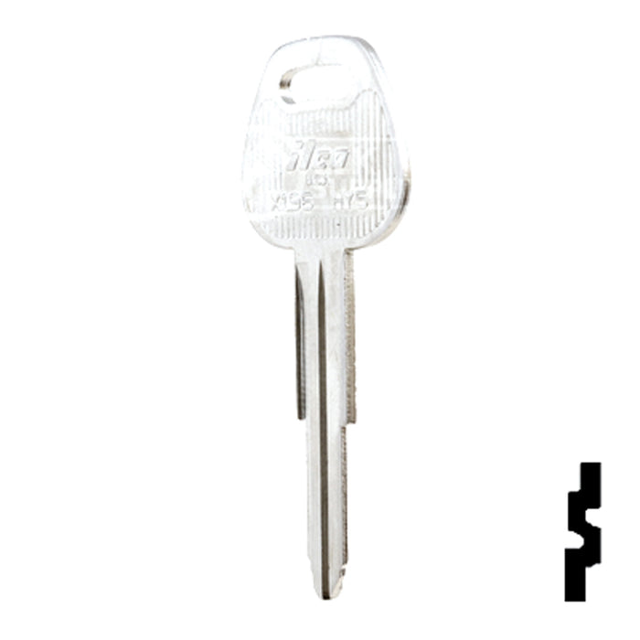 Uncut Key Blank | Hyundai, Mitsubishi | X196, HY5 Automotive Key Ilco