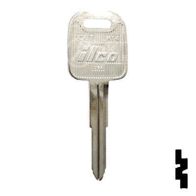 Uncut Key Blank | Hyundai | X187, HY4 Automotive Key Ilco