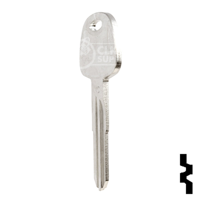 Uncut Key Blank | Hyundai | X281, HY16 Automotive Key Ilco