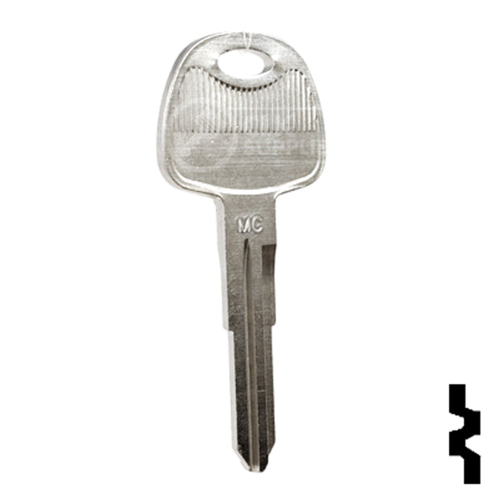 Uncut Key Blank | Hyundai | X281, HY16 Automotive Key Ilco