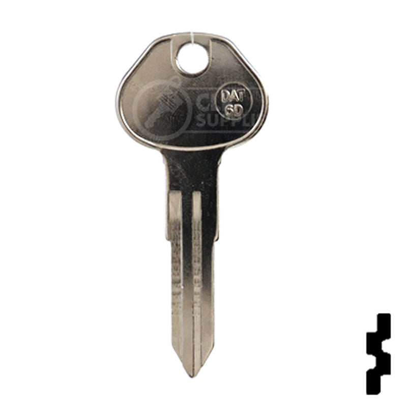 Uncut Key Blank | Isuzu | X154 ( B54 ) — CLK Supplies