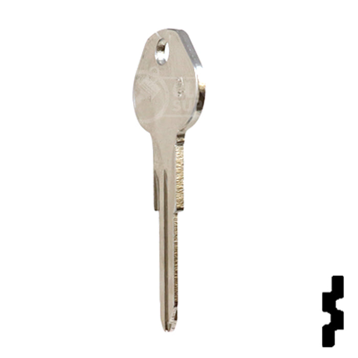 Uncut Key Blank | Isuzu | X154 ( B54 ) Automotive Key JMA USA
