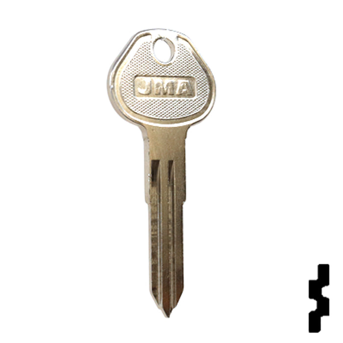 Uncut Key Blank | Isuzu | X154 ( B54 ) Automotive Key JMA USA
