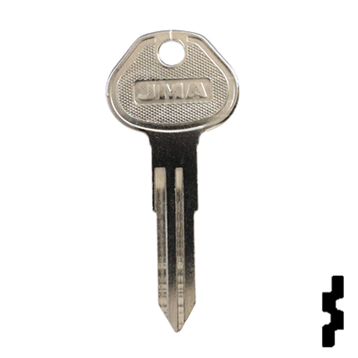 Uncut Key Blank | Isuzu | X154 ( B54 ) Automotive Key JMA USA