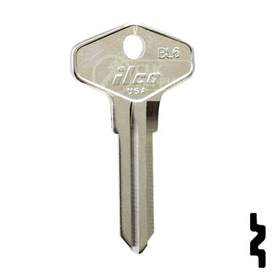 Uncut Key Blank | Jaguar | BL6 Automotive Key Ilco