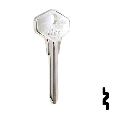 Uncut Key Blank | Jaguar | BL6 Automotive Key Ilco