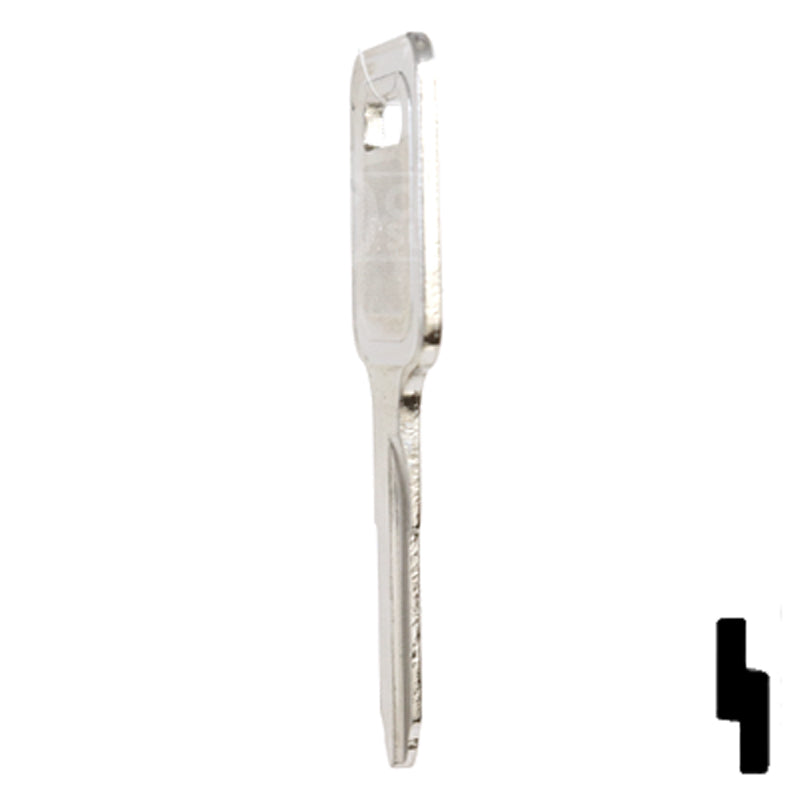 Uncut Key Blank | Kawasaki | KAW-5, KW12 Automotive Key JMA USA