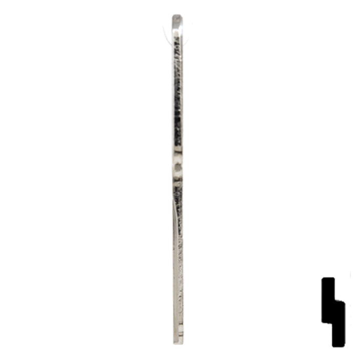 Uncut Key Blank | Kawasaki | KAW-5, KW12 Automotive Key JMA USA