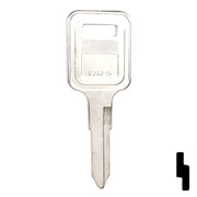 Uncut Key Blank | Kawasaki | KAW-5, KW12 Automotive Key JMA USA