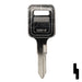 Uncut Key Blank | Kawasaki | KAW-5, KW12 Automotive Key JMA USA