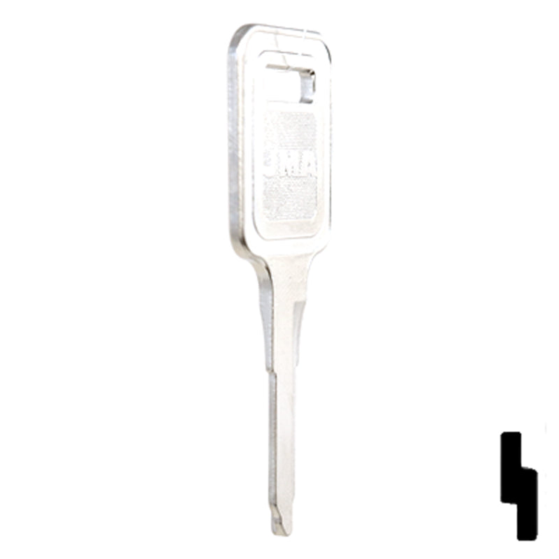 Uncut Key Blank | Kawasaki | KAW-5, KW12 Automotive Key JMA USA
