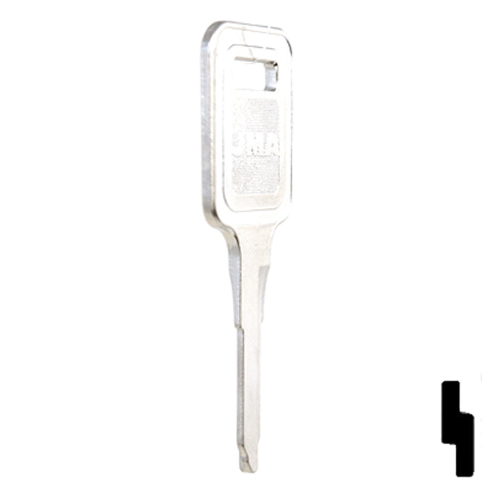 Uncut Key Blank | Kawasaki | KAW-5, KW12 Automotive Key JMA USA