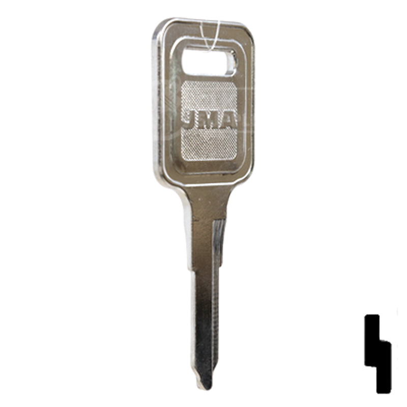 Uncut Key Blank | Kawasaki | KAW-5, KW12 Automotive Key JMA USA