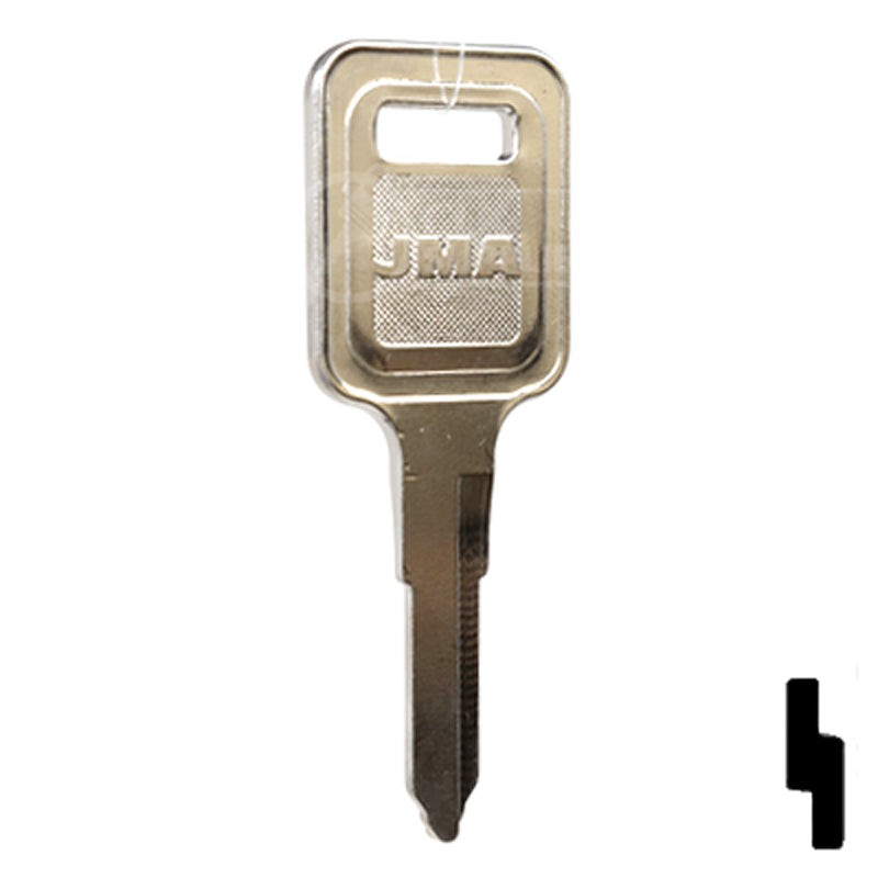 Uncut Key Blank | Kawasaki | KAW-5, KW12 Automotive Key JMA USA